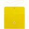 JAM Paper 5.5" x 7.5" Button & String Tie Closure Plastic Envelopes, 12ct.